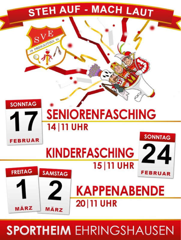 2. Kappenabend SV Ehringshausen 2019