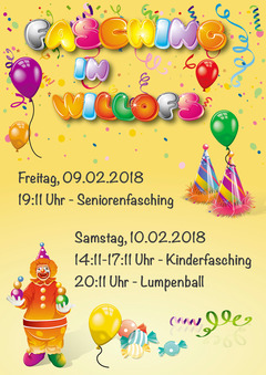 Seniorenfasching Schlitz-Willofs 2018