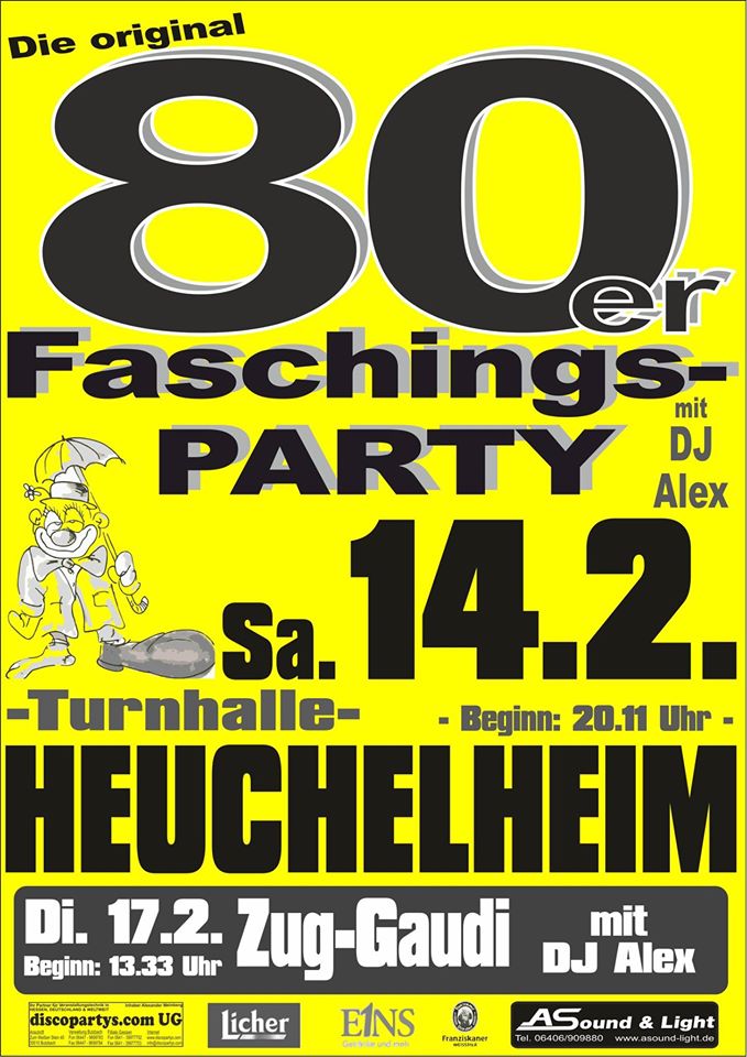 Faschingsparty Heuchelheim 2015
