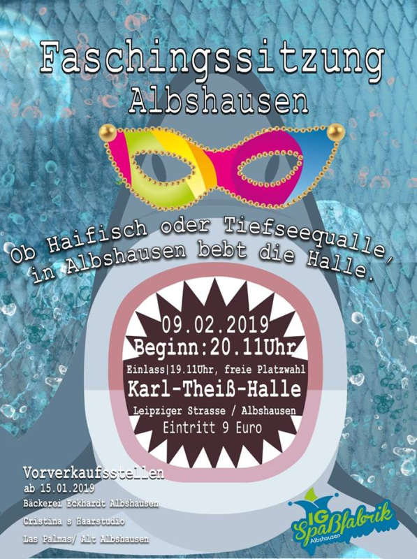 Faschingssitzung Albshausen 2019