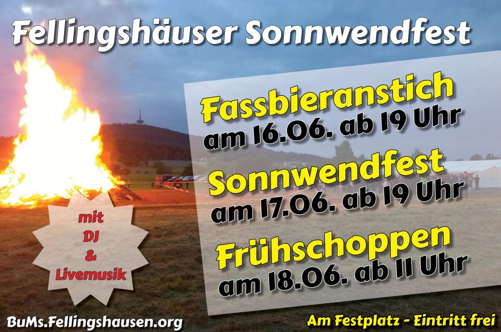 Fellingshäuser Sonnwendfest 2017