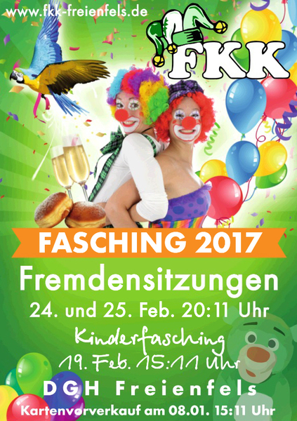 Große FKK-Fremdensitzung 2017