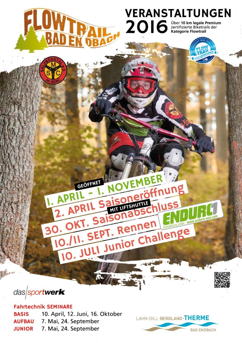 Flowtrail Bad Endbach Veranstaltungen 2016