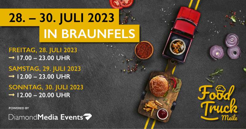 Foodtruckmeile in Braunfels 2023