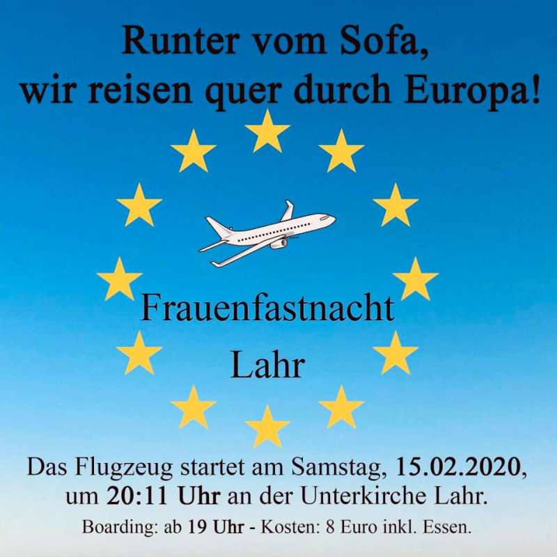 Frauenfastnacht Frauengemeinschaft Lahr 2020