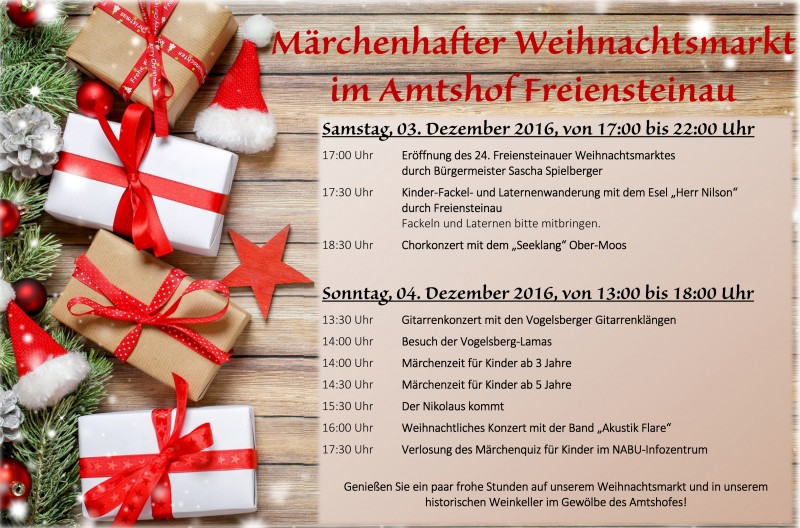 Freiensteinauer Weihnachtsmarkt 2016