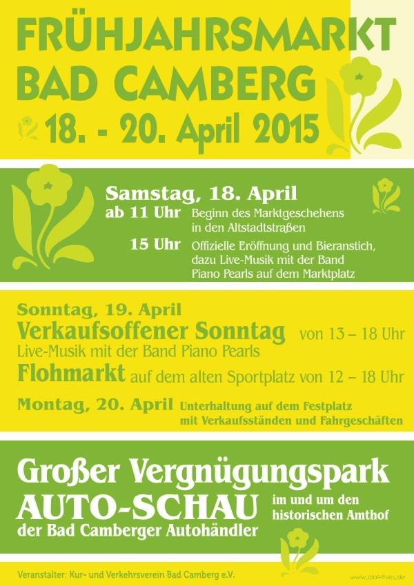 Frühjahrsmarkt Bad Camberg 2015