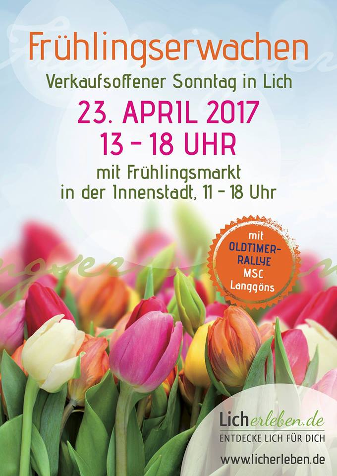 Frühlingserwachen Lich 2017