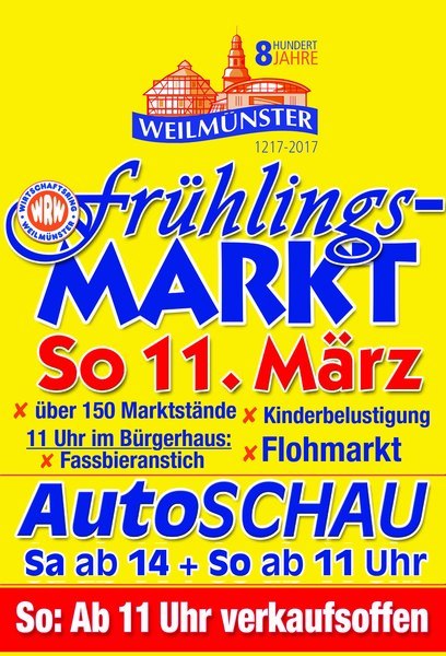 Frühlingsmarkt Weilmünster 2018