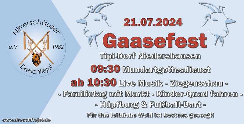 15. Gaasefest Niedershausen 