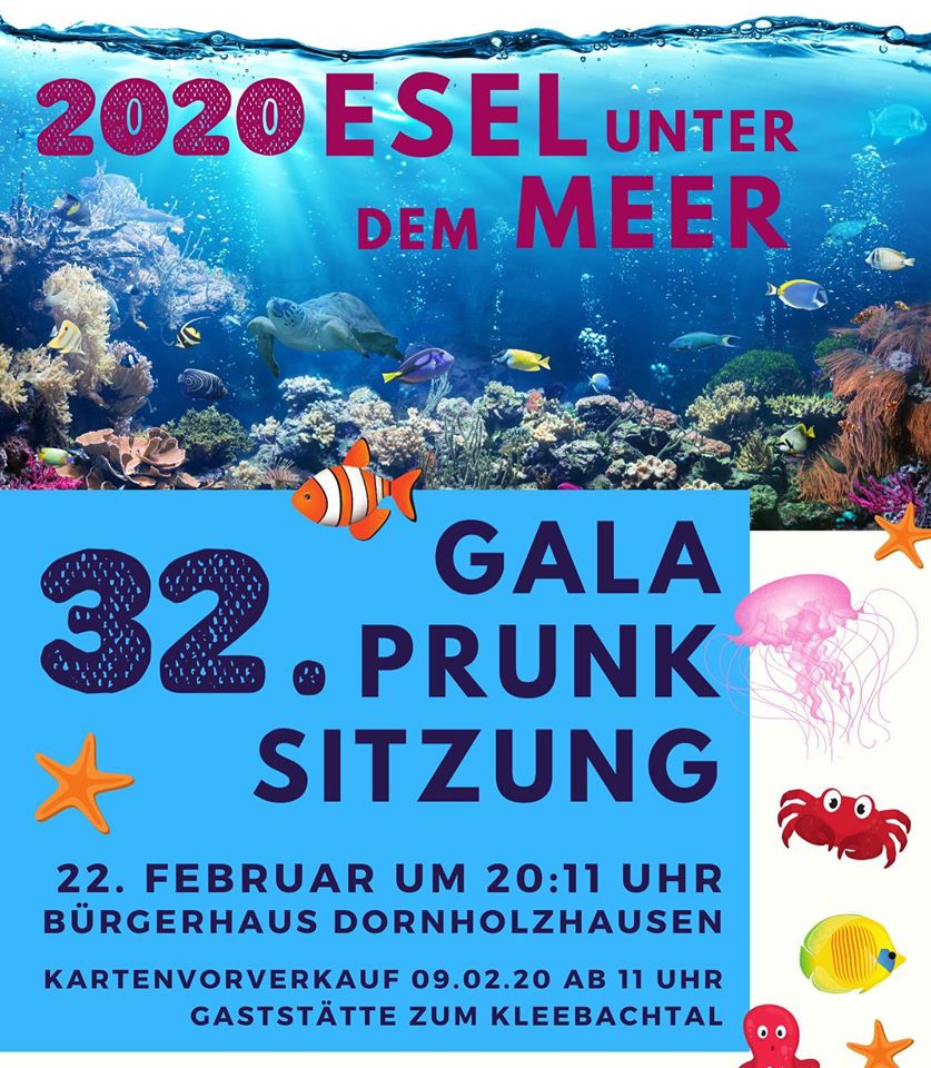 32. Galaprunksitzung Carnevals Club Dornholzhausen