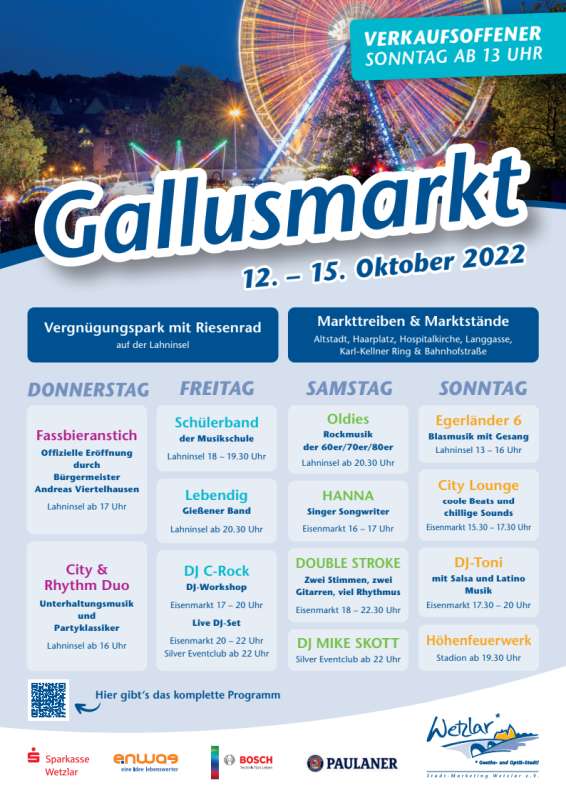 Gallusmarkt Wetzlar 2023