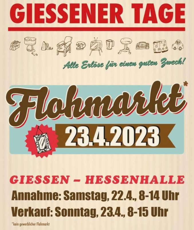  17. Wohltätigkeitsflohmarkt Gießener Tage