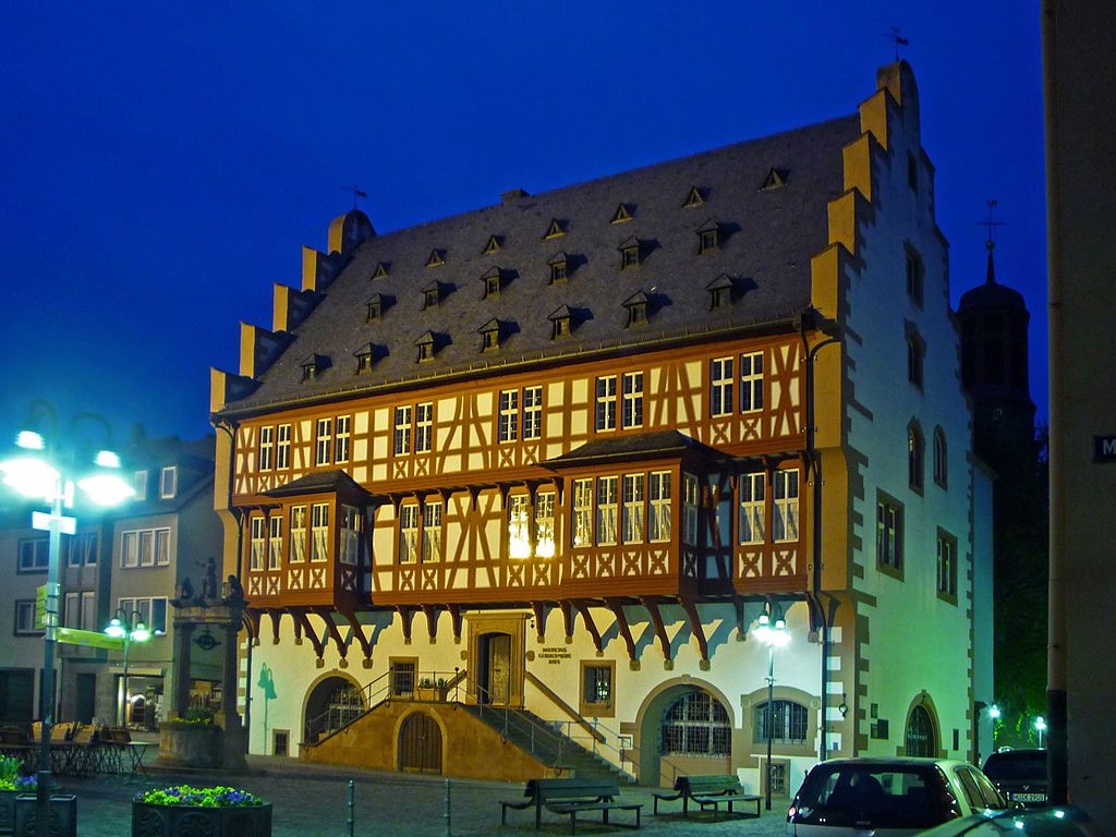 Goldschmiedehaus Hanau. Source: Wikipedia