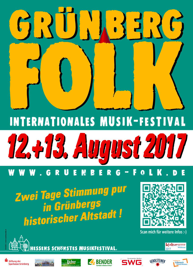 19. Internationales Musikfestival Grünberg Folk