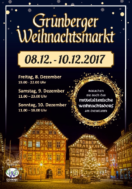 Grünberger Weihnachtsmarkt 2017