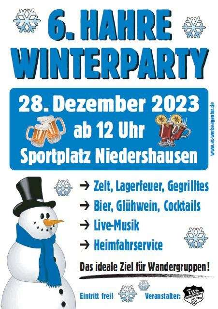 6. Hahre Winterparty Niedershausen