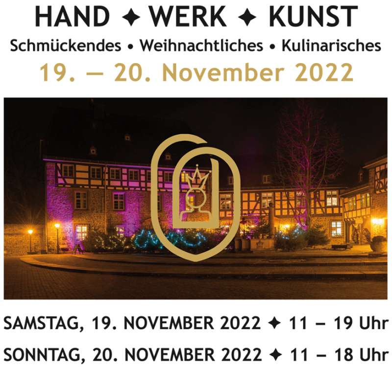 Hand * Werk * Kunst im Kloster Schiffenberg 2022