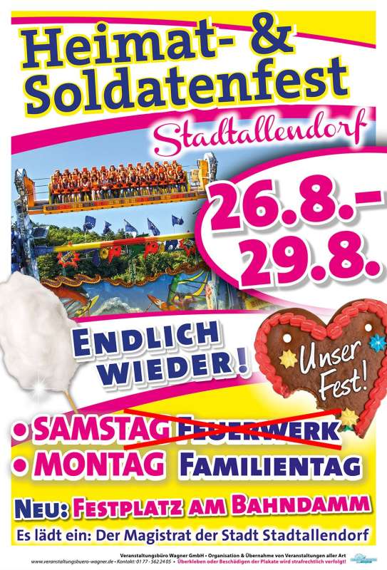 Heimat- und Soldatenfest mit Weindorf in Stadtallendorf 2022