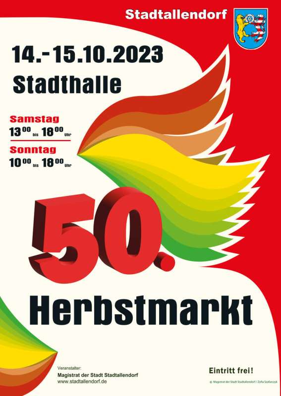 50. Herbstmarkt mit Gesundheitsaspekt Stadtallendorf