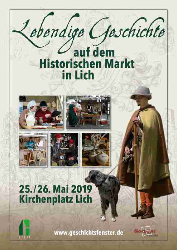 35. Historischer Markt Lich mit Altstadtfest 2019