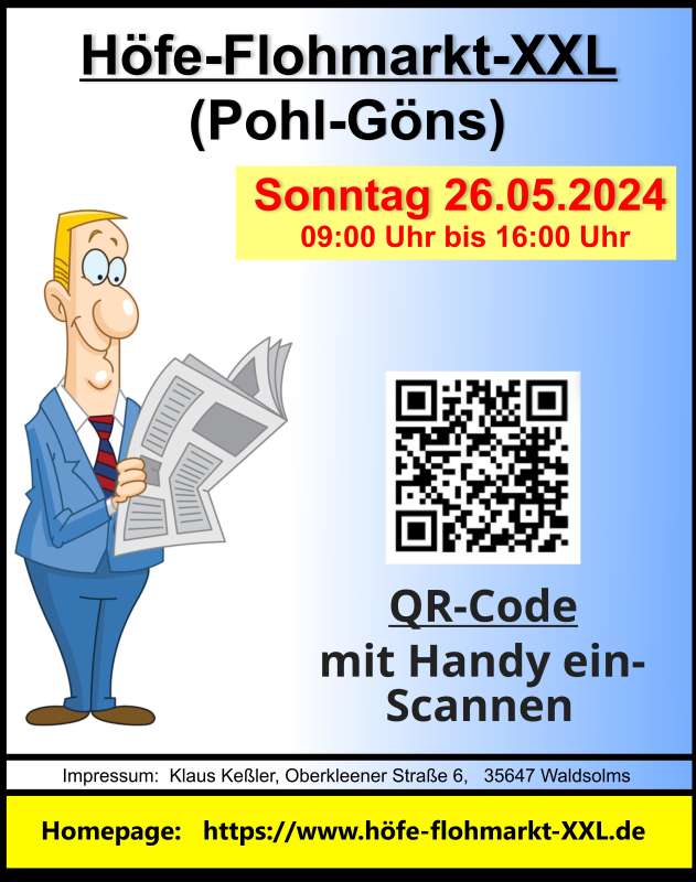 XXL-Höfe-Flohmarkt in Pohl-Göns 2024