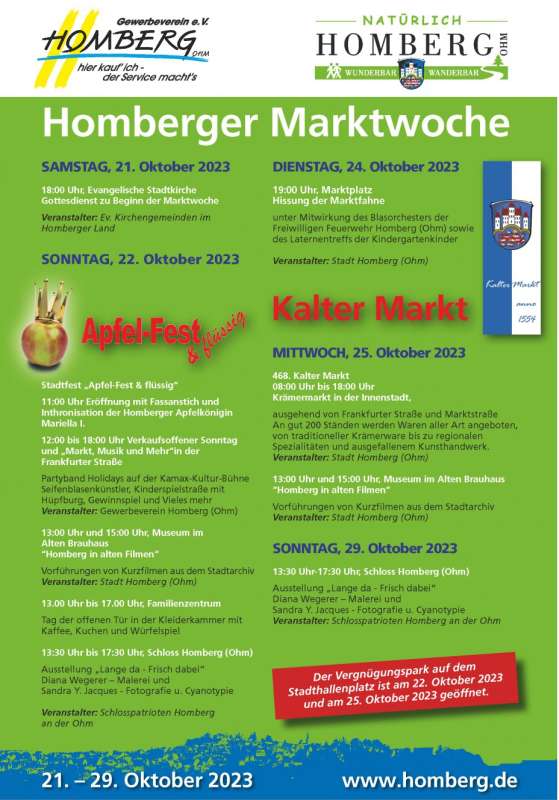 Homberger Marktwoche 2023
