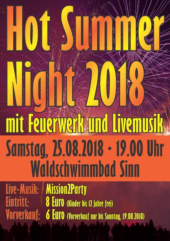 Hot Summer Night Sinn 2018