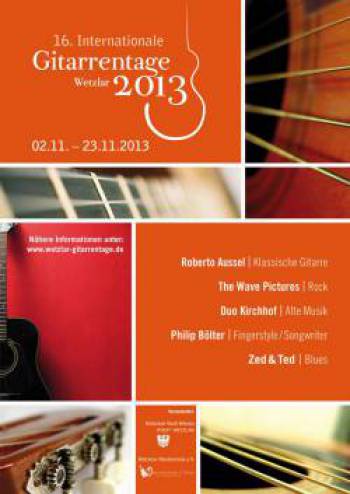 16. Internationale Gitarrentage Wetzlar