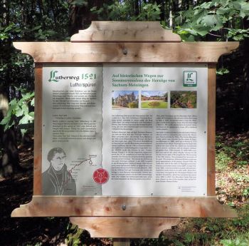 Der Lutherweg 1521: Auf den Spuren Luthers durch Deutschland