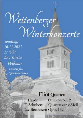 Wettenberger Winterkonzerte 2025/2026 Wettenberger Winterkonzerte 2025/2026
