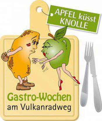 Apfel küsst Knolle