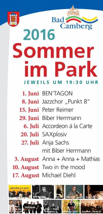 Sommer im Park in Bad Camberg