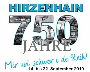 Hirzenhainer stoßen auf 750 Jahre Ortsgeschichte an