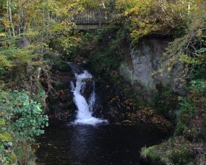 Nidda-Wasserfall in Schotten