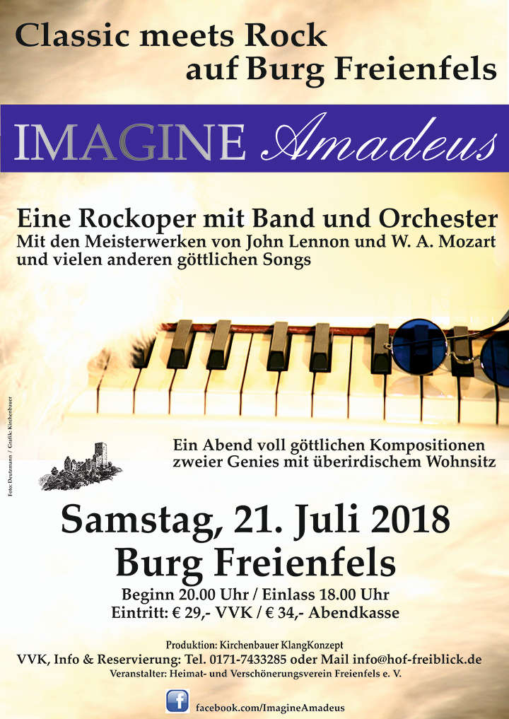 Imagine Amadeus - Classic meets Rock auf Burg Freienfels 2018