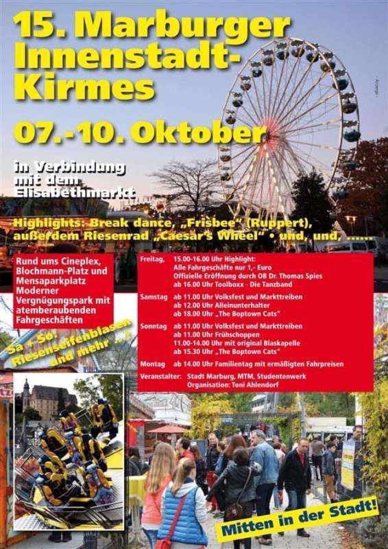 15. Innenstadt-Kirmes Marburg 2022