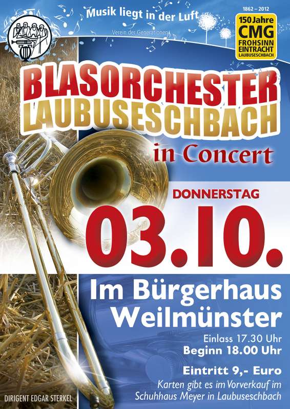 Jahreskonzert Blasorchester Laubuseschbach 2019