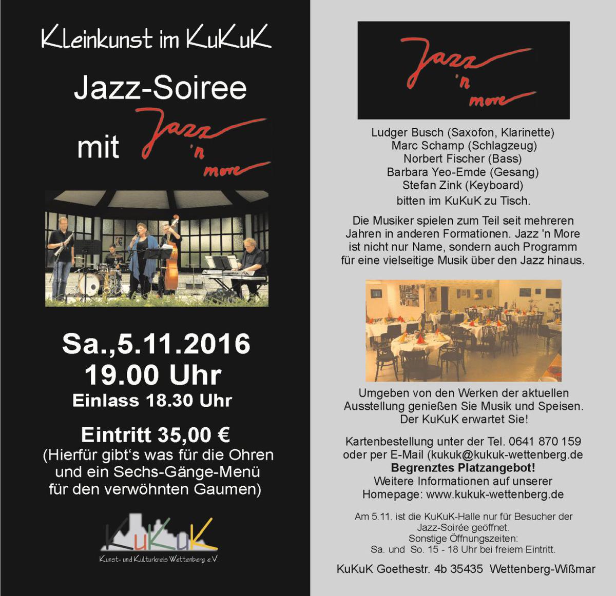 Jazz-Soiree Wettenberg