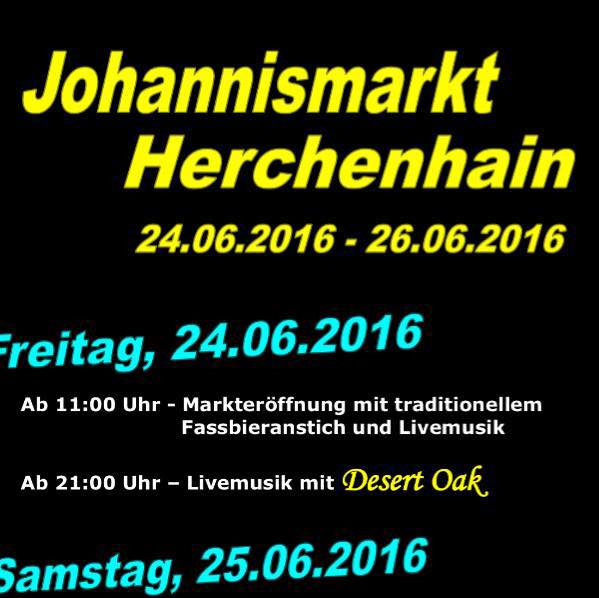 Johannis Markt Grebenhain-Herchenhain 2016