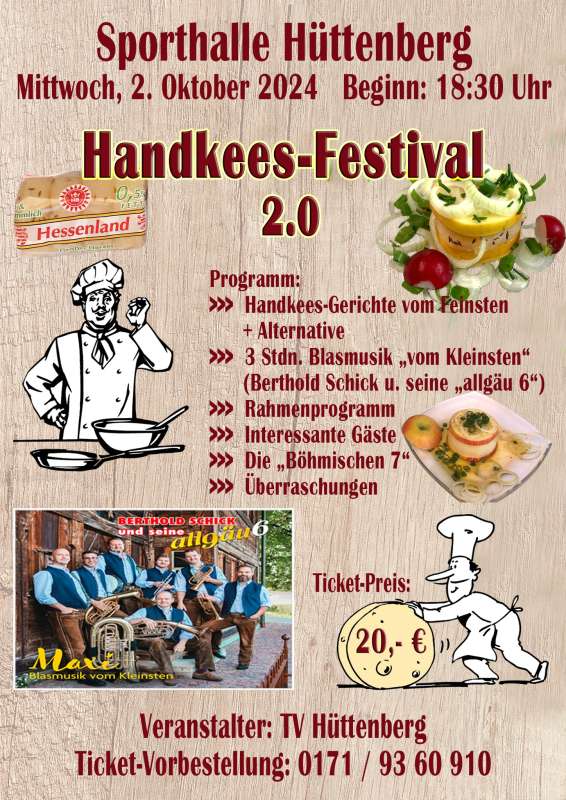 Handkees-Festival Hüttenberg