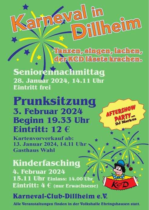 Kinderfasching Dillheim 2024