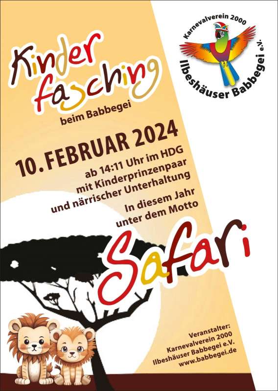 Kinderfasching Ilbeshausen 2024