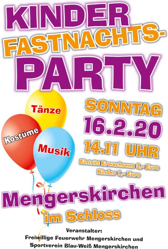 Kinderfasching in Mengerskirchen 2020