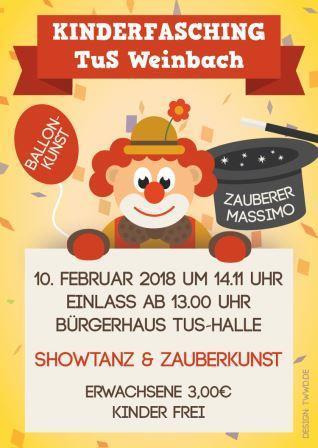 Kindersitzung Weinbach 2018