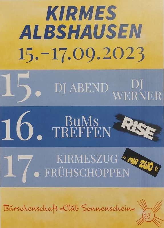 Kirmes Albshausen 2023