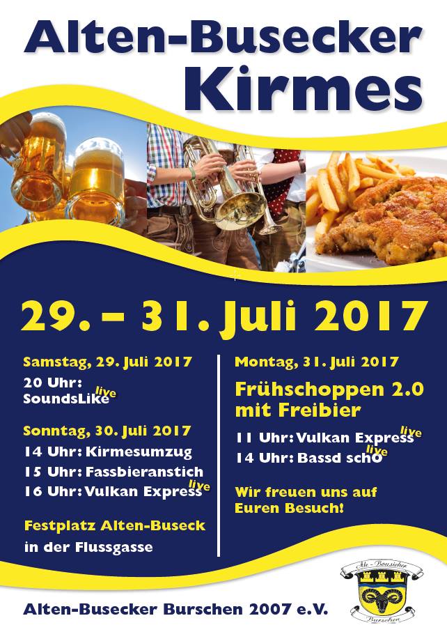 Kirmes in Alten-Buseck 2017