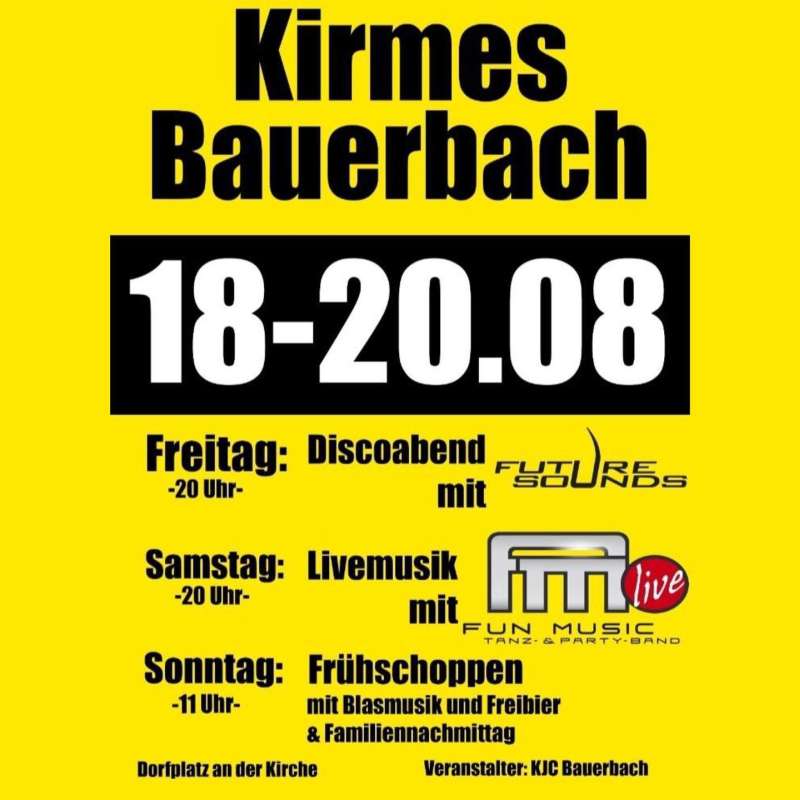 Kirmes in Bauerbach 2023