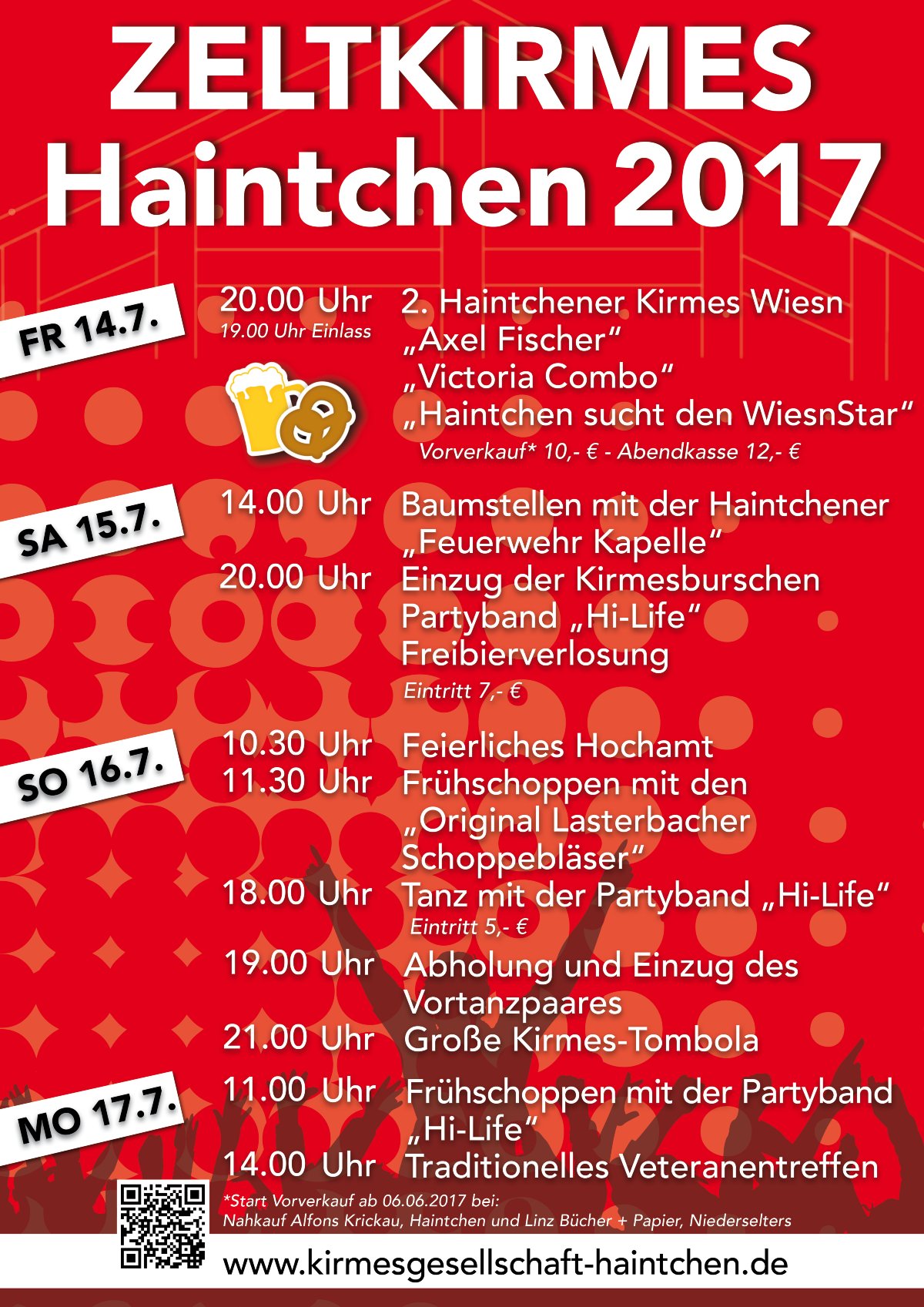 Kirmes in Haintchen 2017