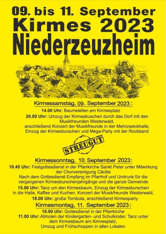 Kirmes Niederzeuzheim 2023